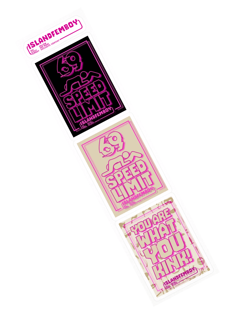 ISLANDFEMBOY : Sissy Sticker Pack : Femboy : Twink product image (3)