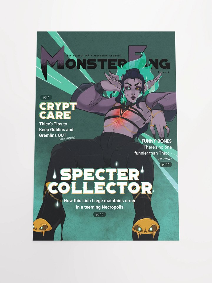 Thicc Classic MonsterFang Print product image (1)