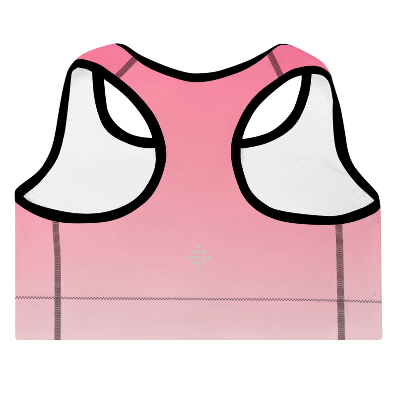 Pink Gradient Delight Sports Bra product image (4)