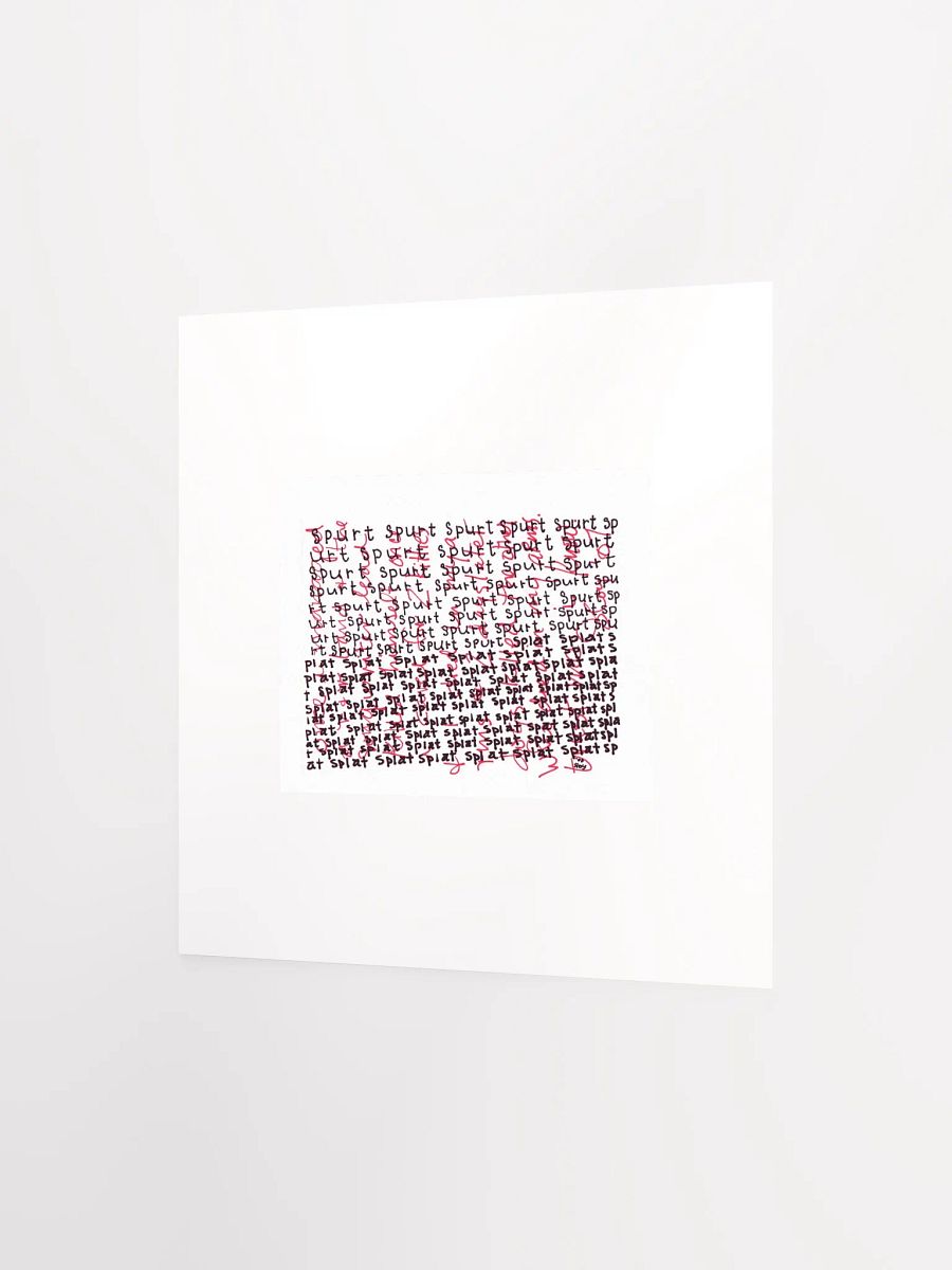 spurt splat panel card print product image (4)