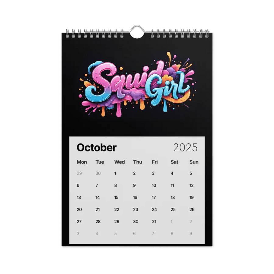 Squid Girl - Wall Calendar (2025) product image (12)
