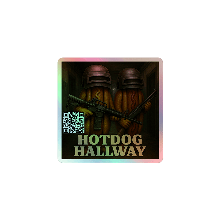 HD Hallway Frank and Fredrick Holographic Sticker product image (1)