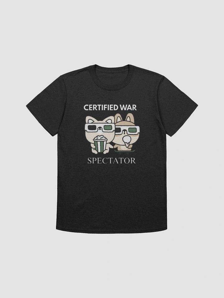 Certified War Spectator Unisex 3D Glasses T-Shirt product image (3)
