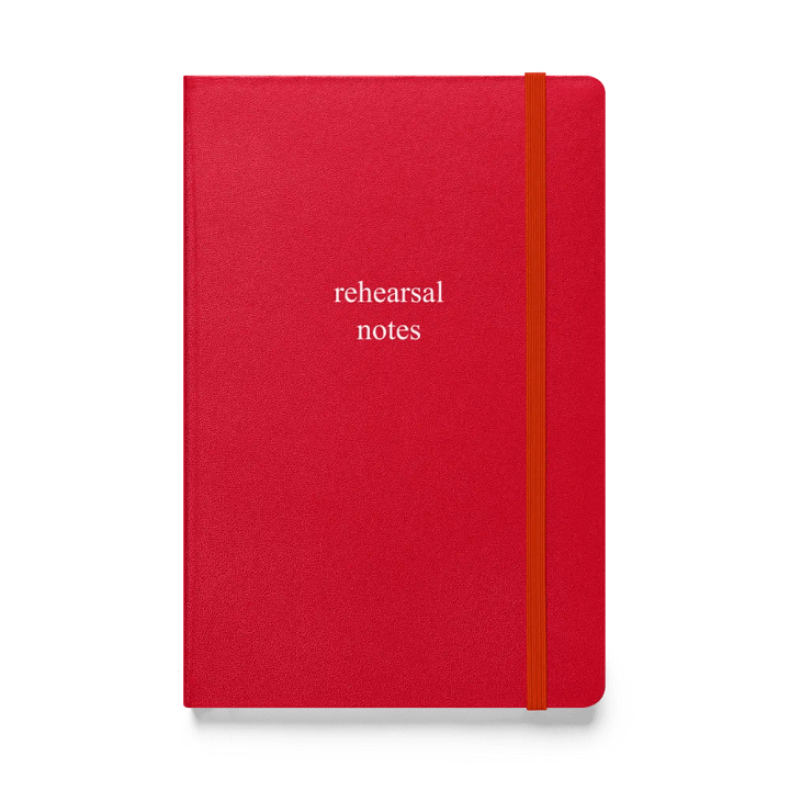 Rehearsal Notebook product image (1)