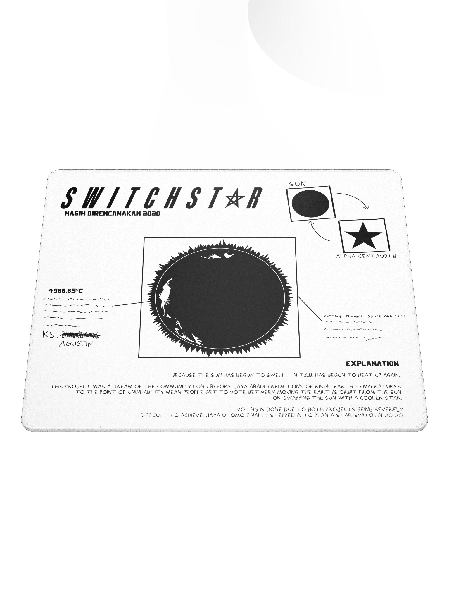 DESKMAT | SWITCHSTAR (WHITE EDITION) product image (3)