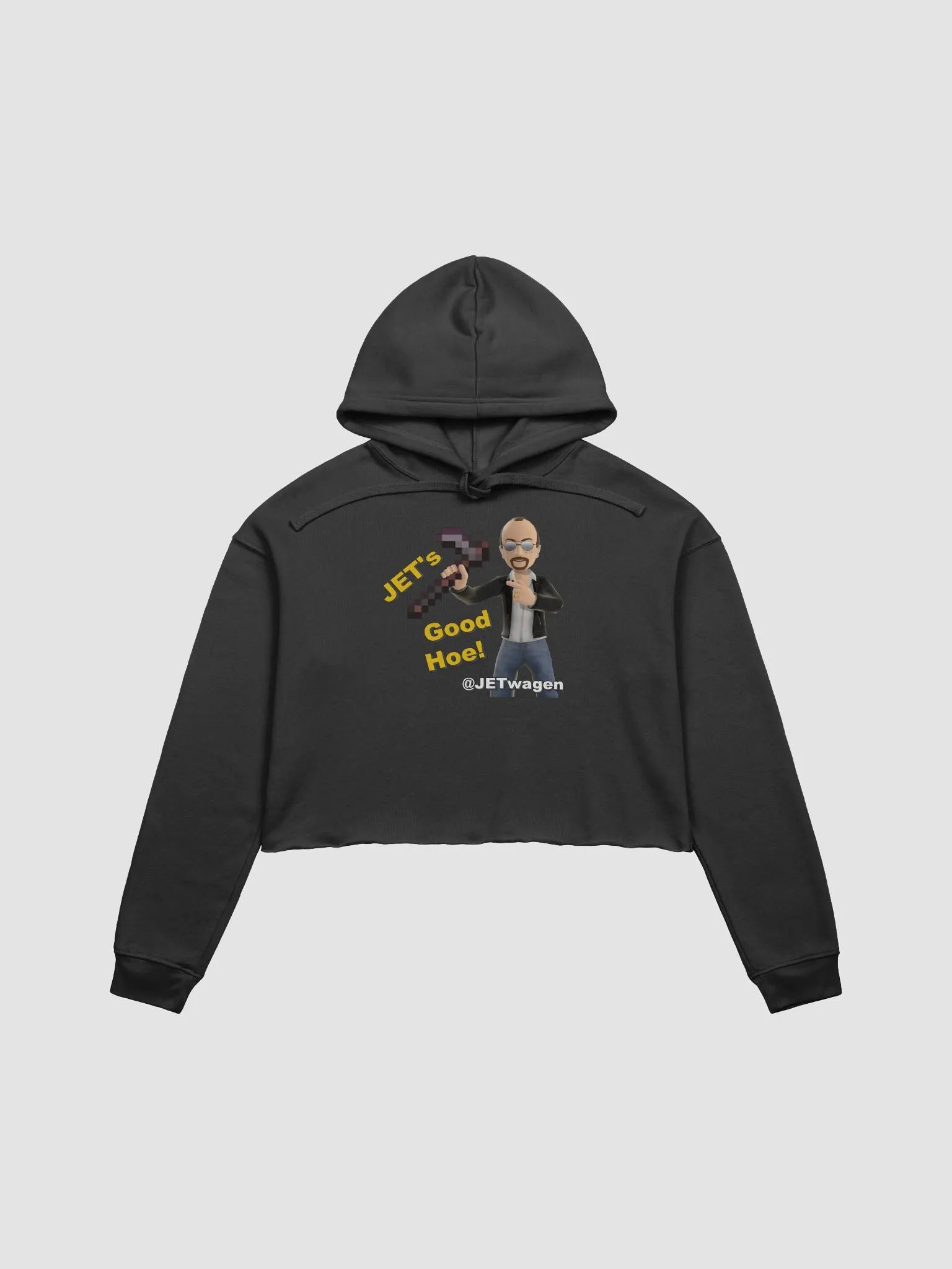 Good Hoe - Fleece Crop Hoodie product image (1)
