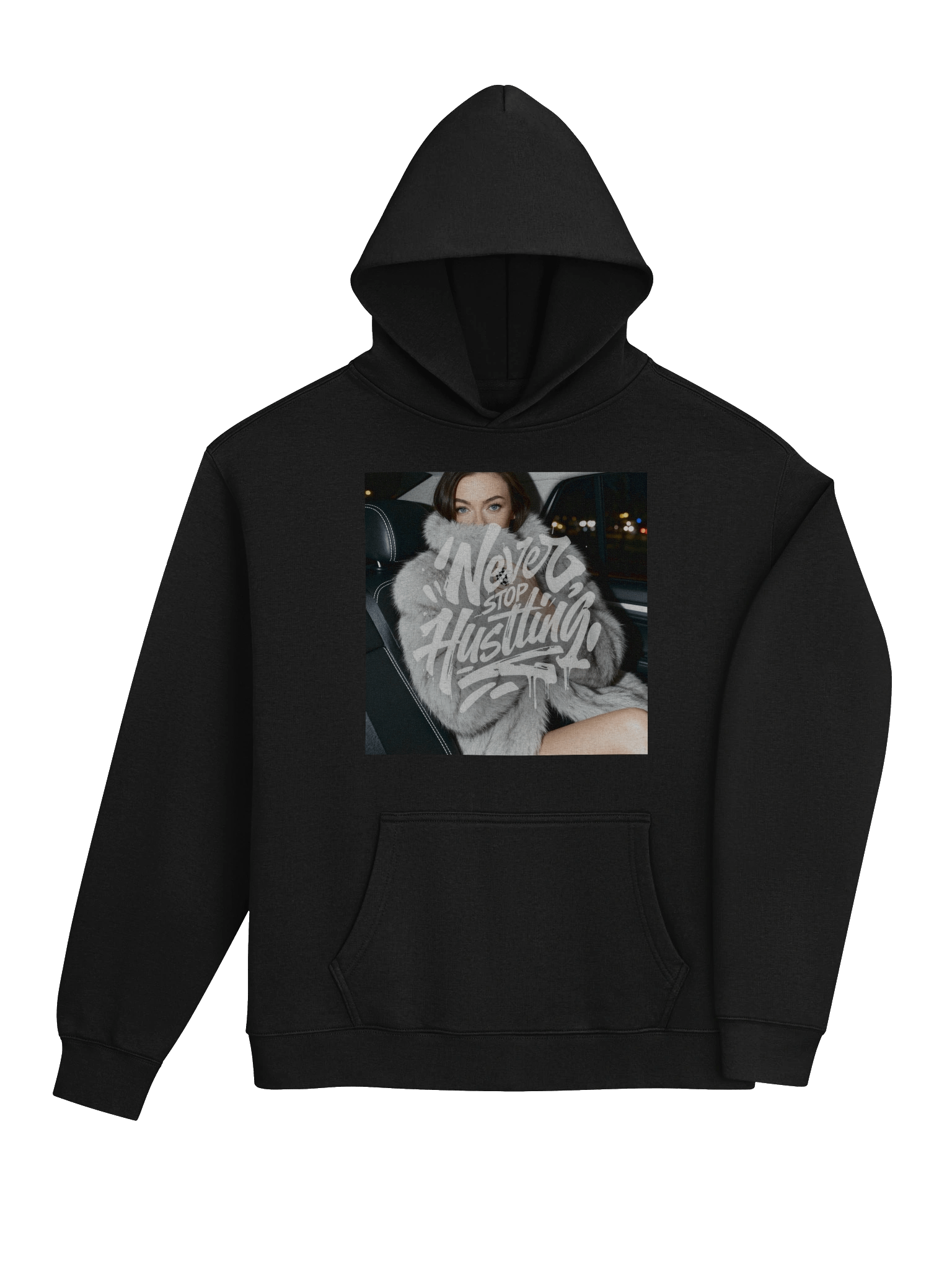 never stop hustling premium hoodie product image (4)