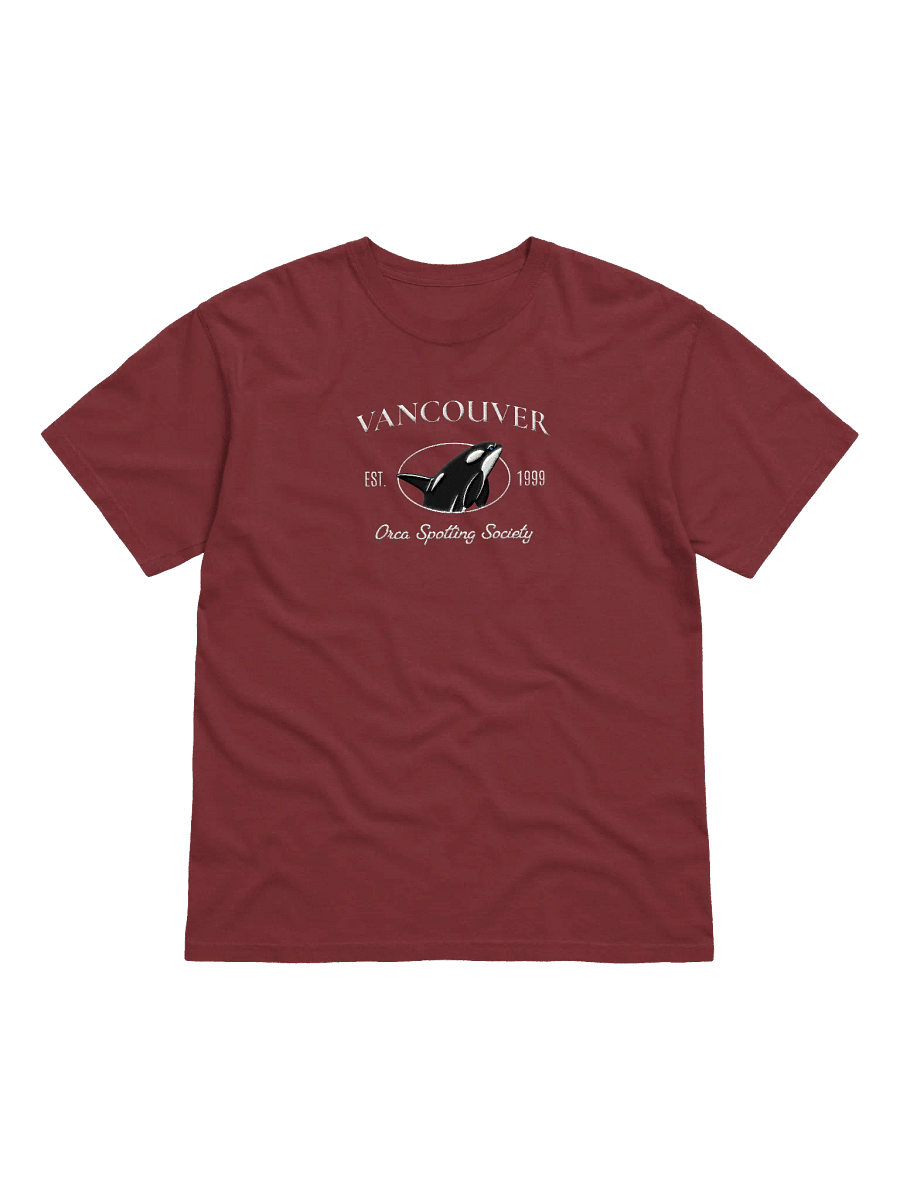 Vancouver Orca Spotting Center Embroidery Tee product image (11)