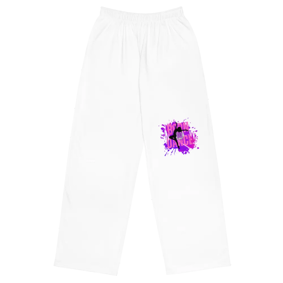 Born to Dance Her Silhouette Rhythm Splatter Wide-Leg Pants product image (1)