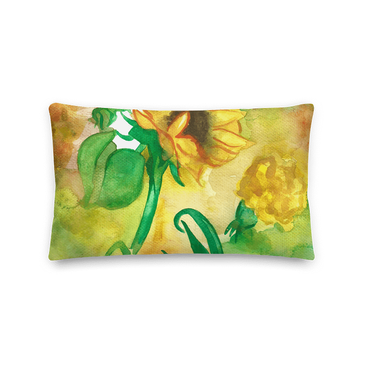 Golden Bloom Decorative Pillow product image (5)