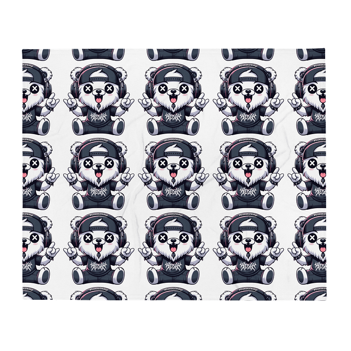 Psixkotic Bear Throw Blanket product image (2)