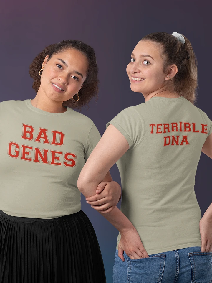 (2 sided) Bad Genes femme cut t-shirt product image (1)