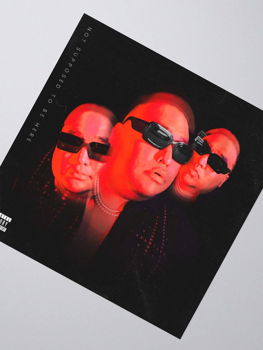 Not Supposed To Be Here - Official Sticker product image (2)
