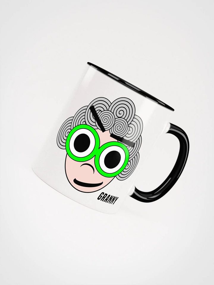 Damaged Industries Granny White Mug product image (1)