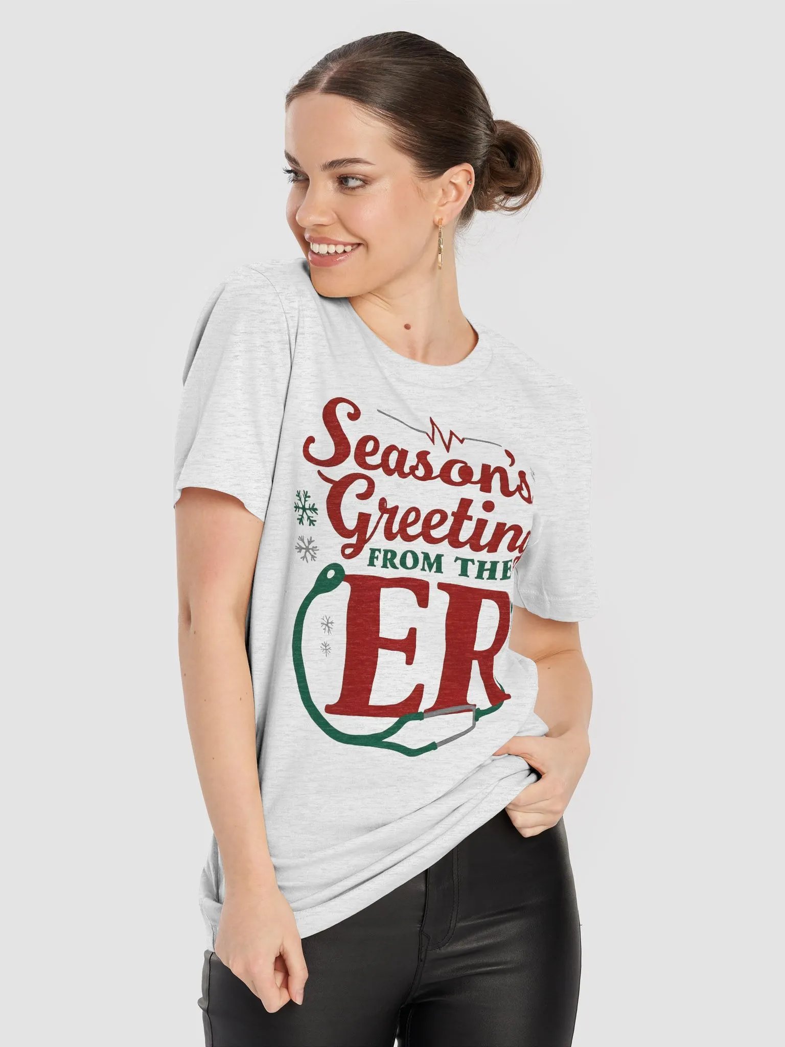 ER Season's Greetings Holiday T-Shirt product image (71)