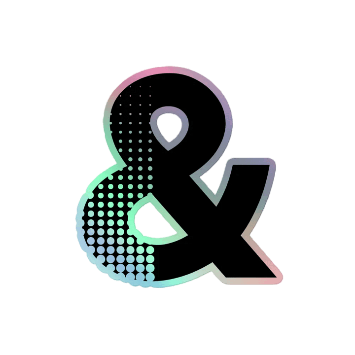 Art & Inquiry And Holographic Sticker product image (2)