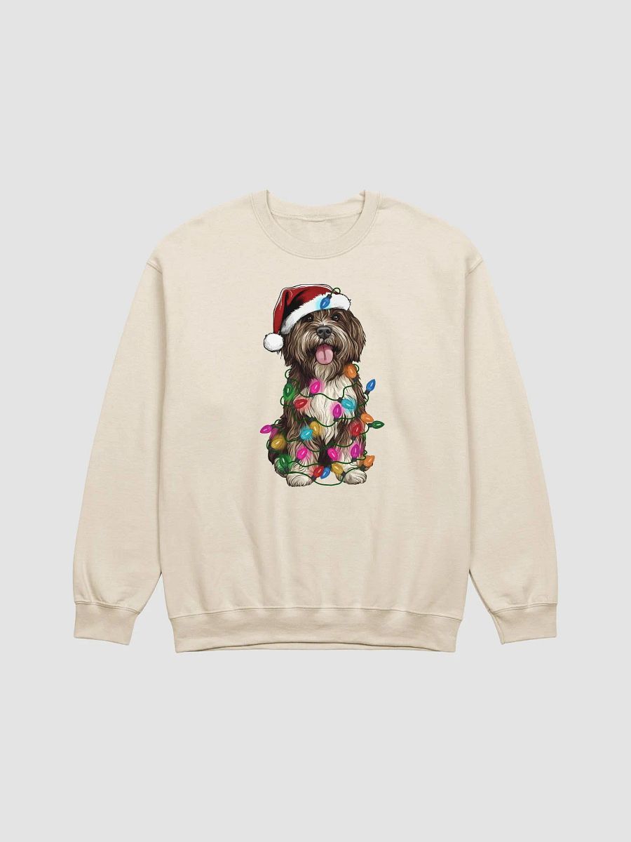 Funny Tibetan Terrier(Brown) Christmas Sweatshirt product image (17)