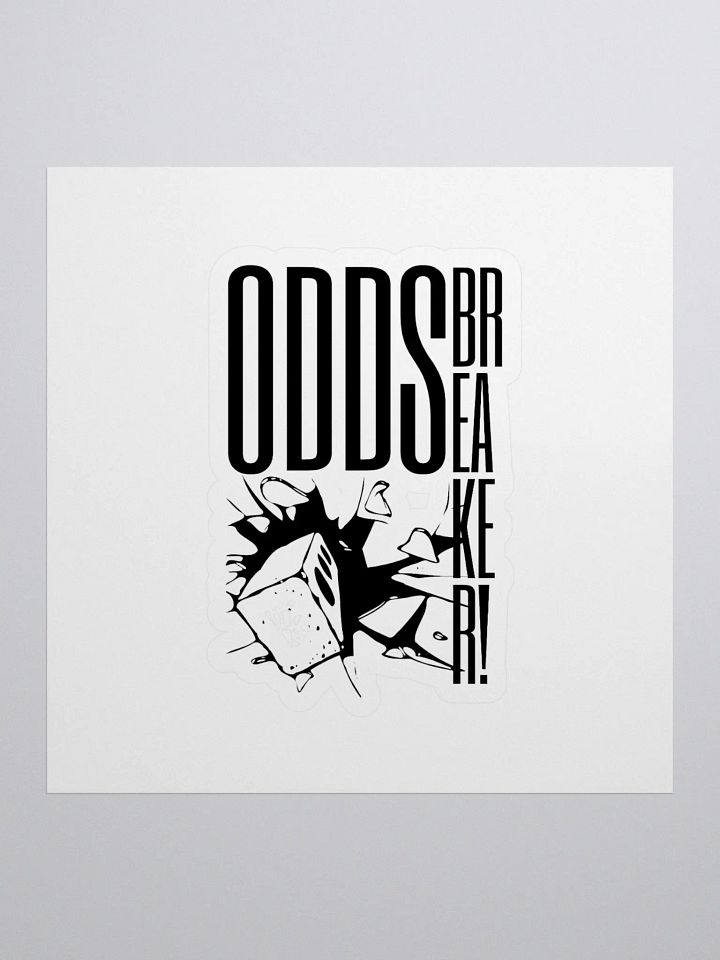 "Odd Breaker" kiss cut sticker product image (1)