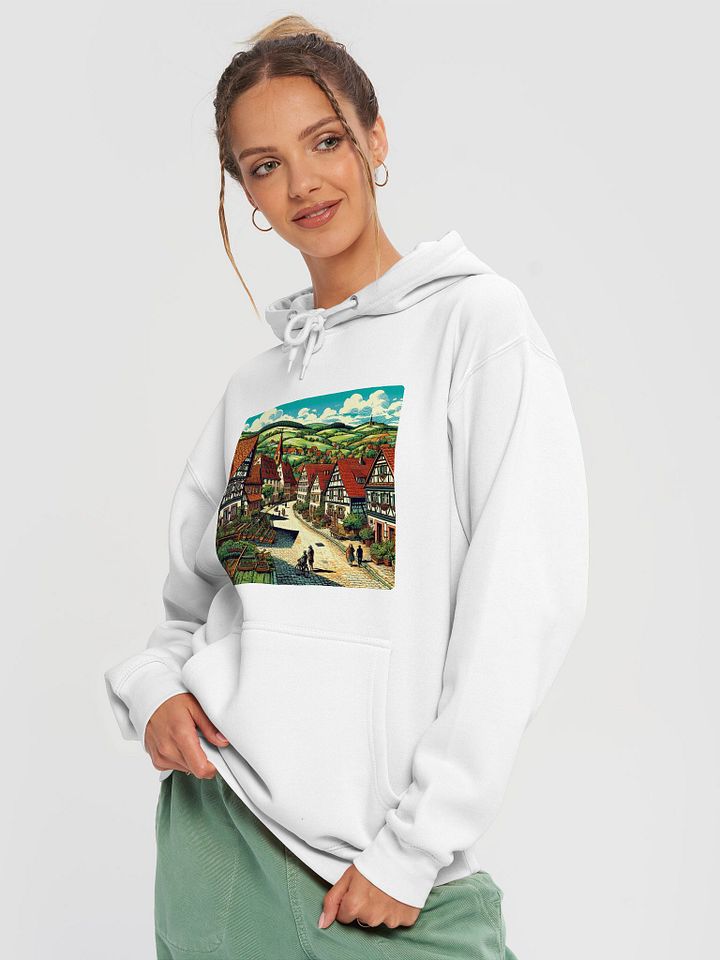 Vibrant Village Dreams Hoodie | Stuttgart city product image (43)
