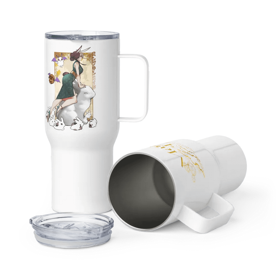 Pumpkin Mage: Year of the Rabbit - Travel Mug w/ Handle product image (6)
