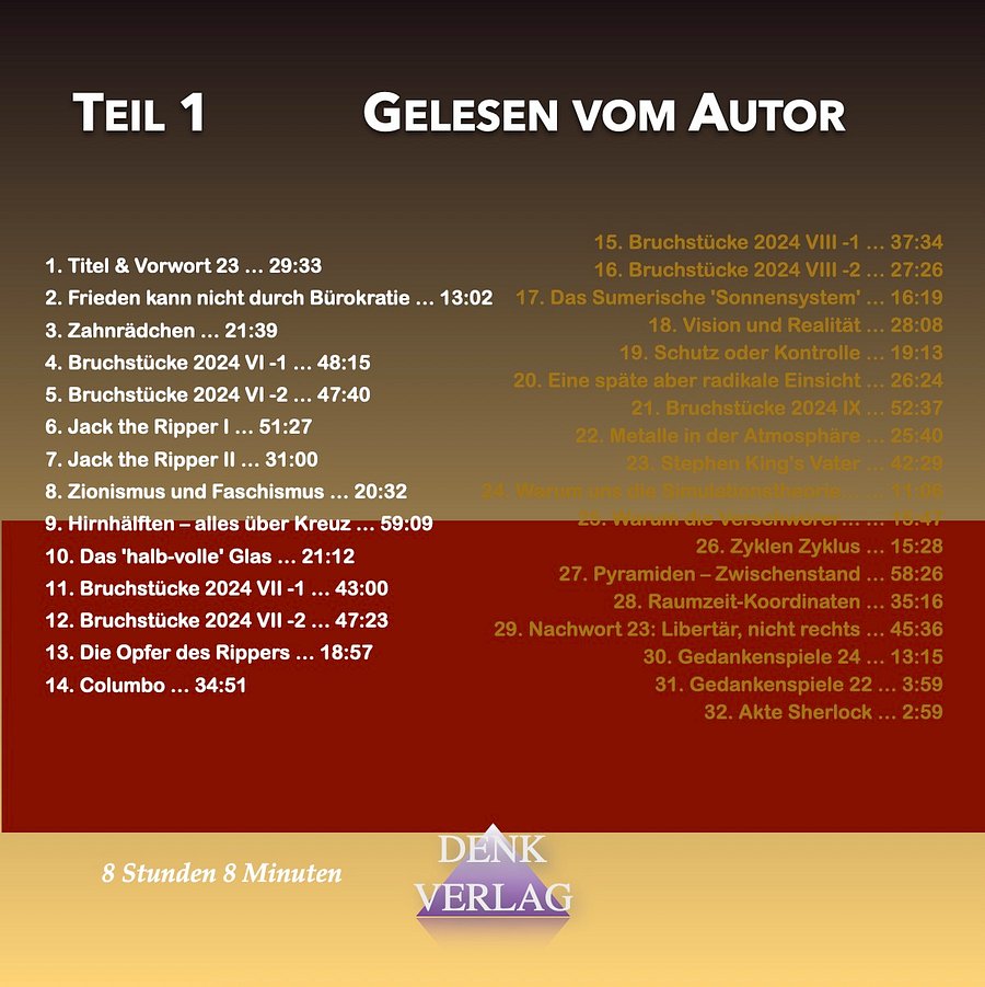 Gedankenspiele 23 - Hörbuch - Teil 2 product image (3)
