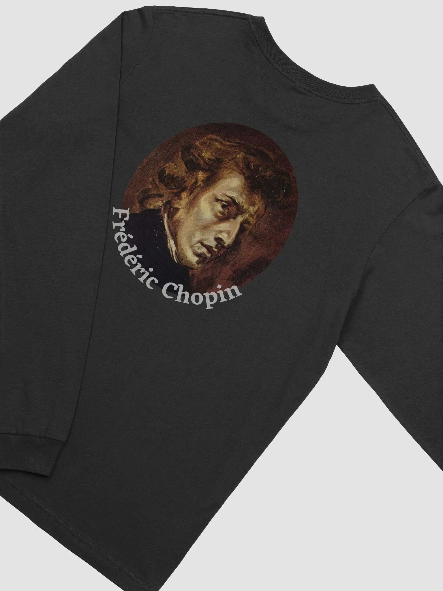 Frédéric Chopin - Classic Oil Painting | Longsleeve (Backprint) product image (16)