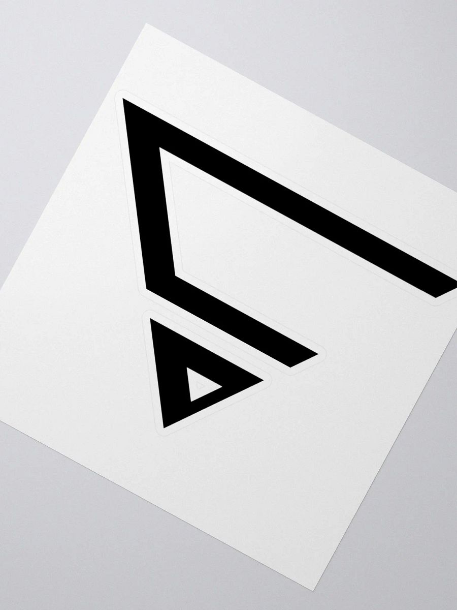 CraytoX Logo Stickers - Black product image (5)