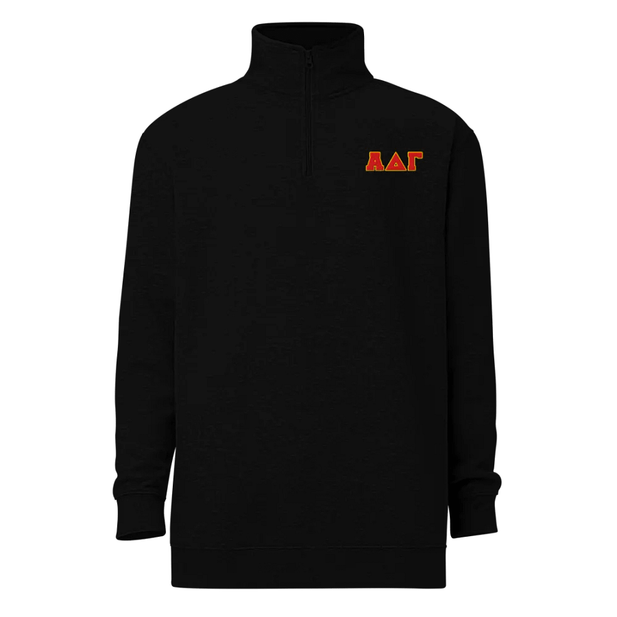 Lettered (Red and Gold) Quarter Zip product image (1)