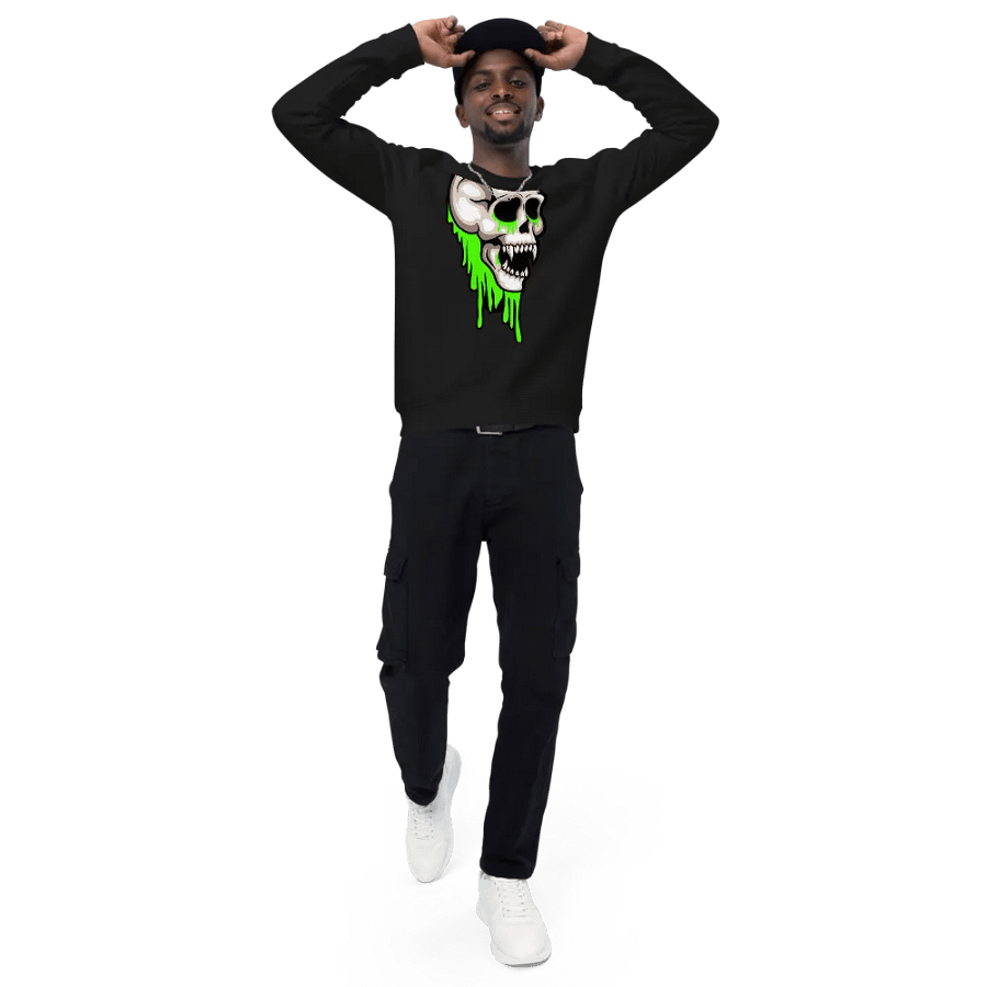 Def-Zombie Skull Long Sleeve product image (7)