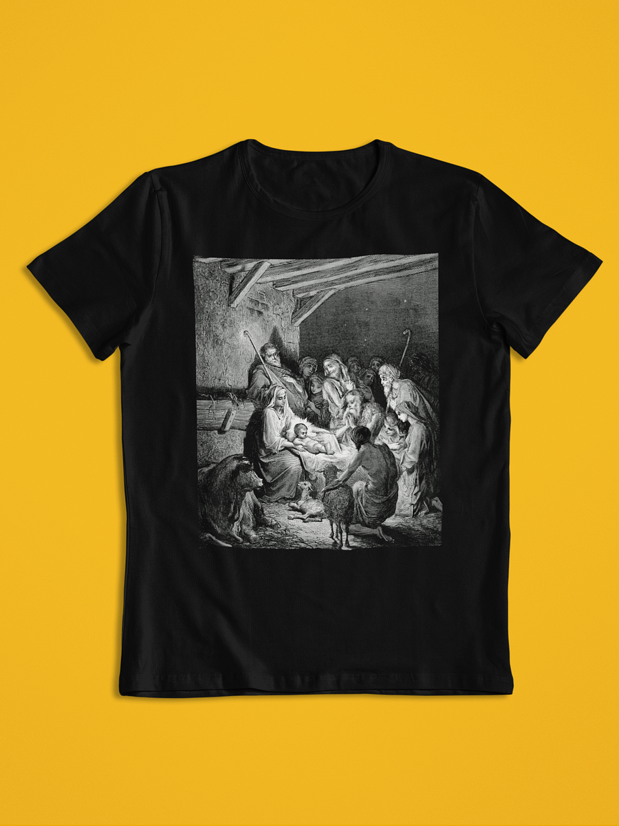 The Nativity Gustave Dore Bible Illustration Unisex T-Shirt product image (1)