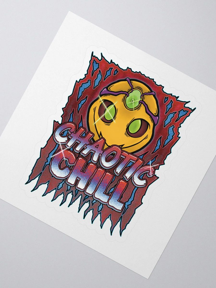 Chaotic Chill (BoomPop) KIssCut Sticker product image (2)