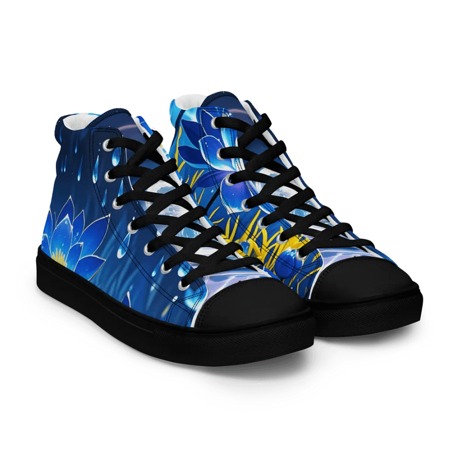 Lotus Dream High Tops ( Water Element Inspired) product image (12)
