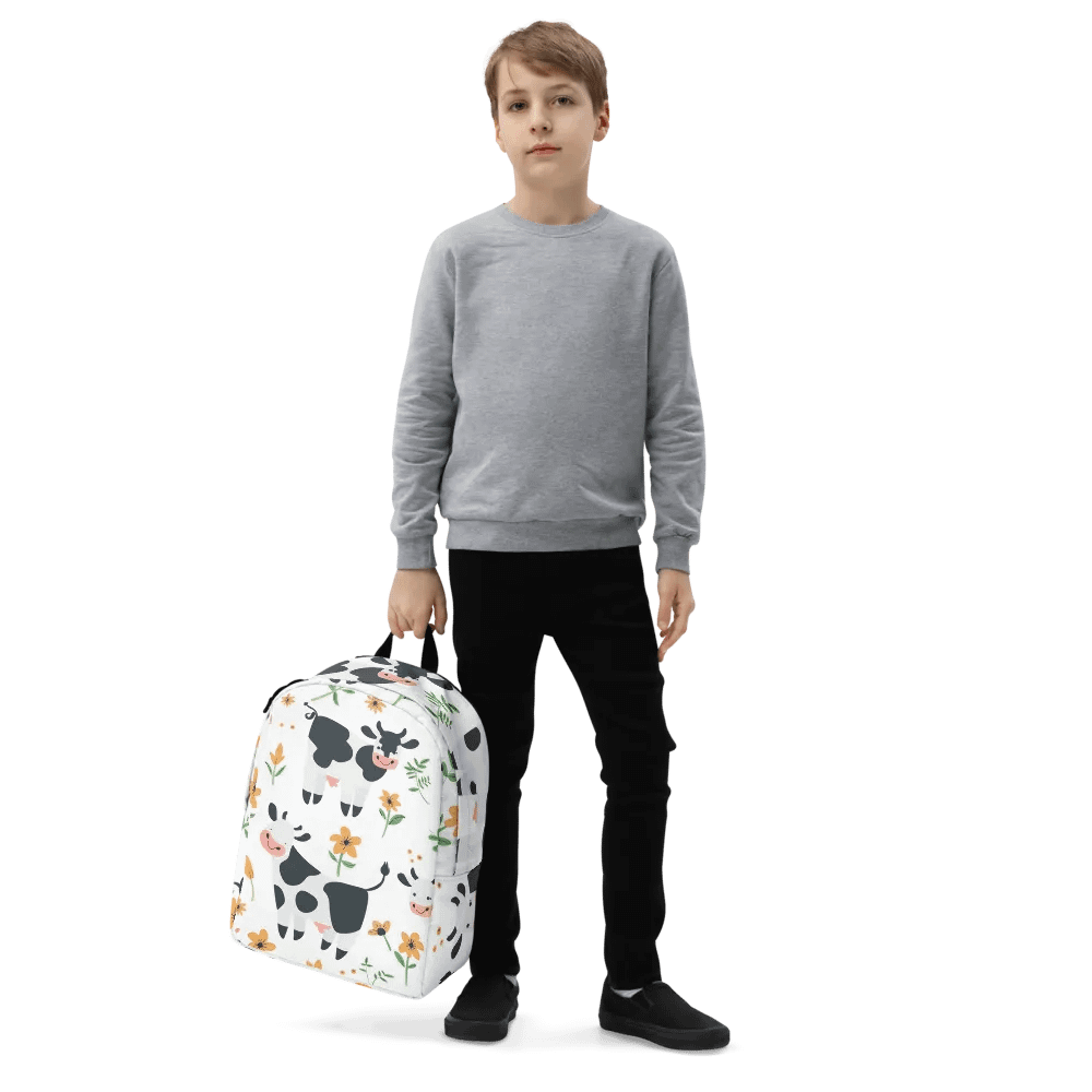Playful Cow and Flower Backpack product image (5)