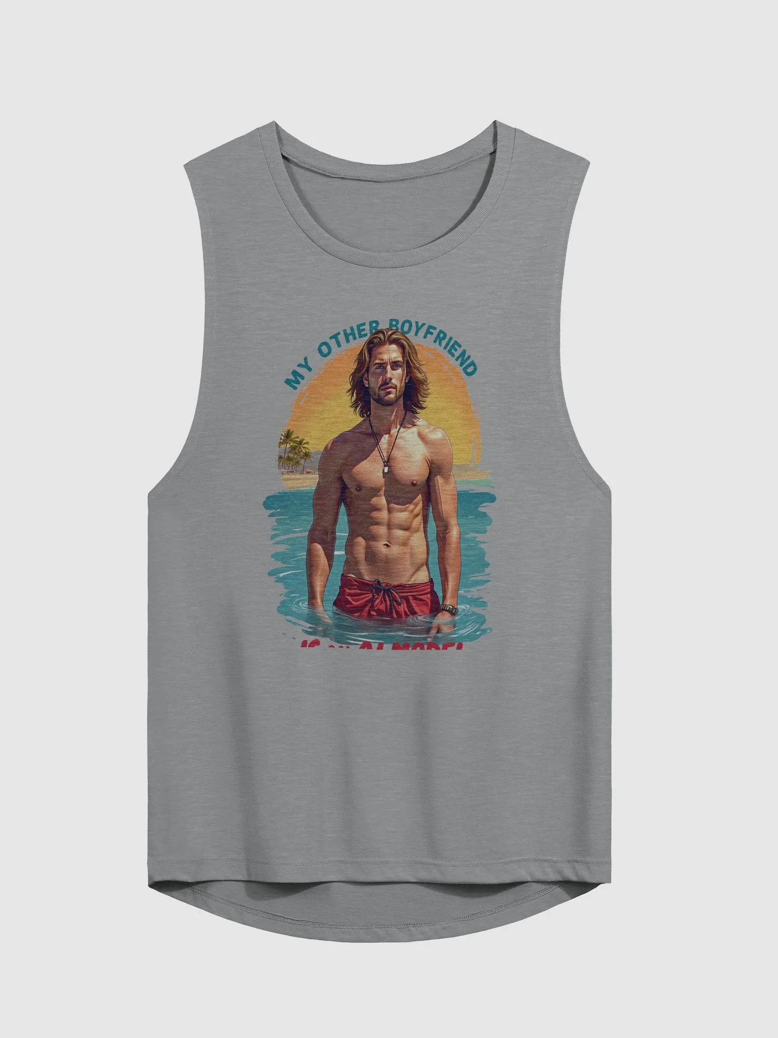 AI Dream Boyfriend Muscle Tank product image (5)