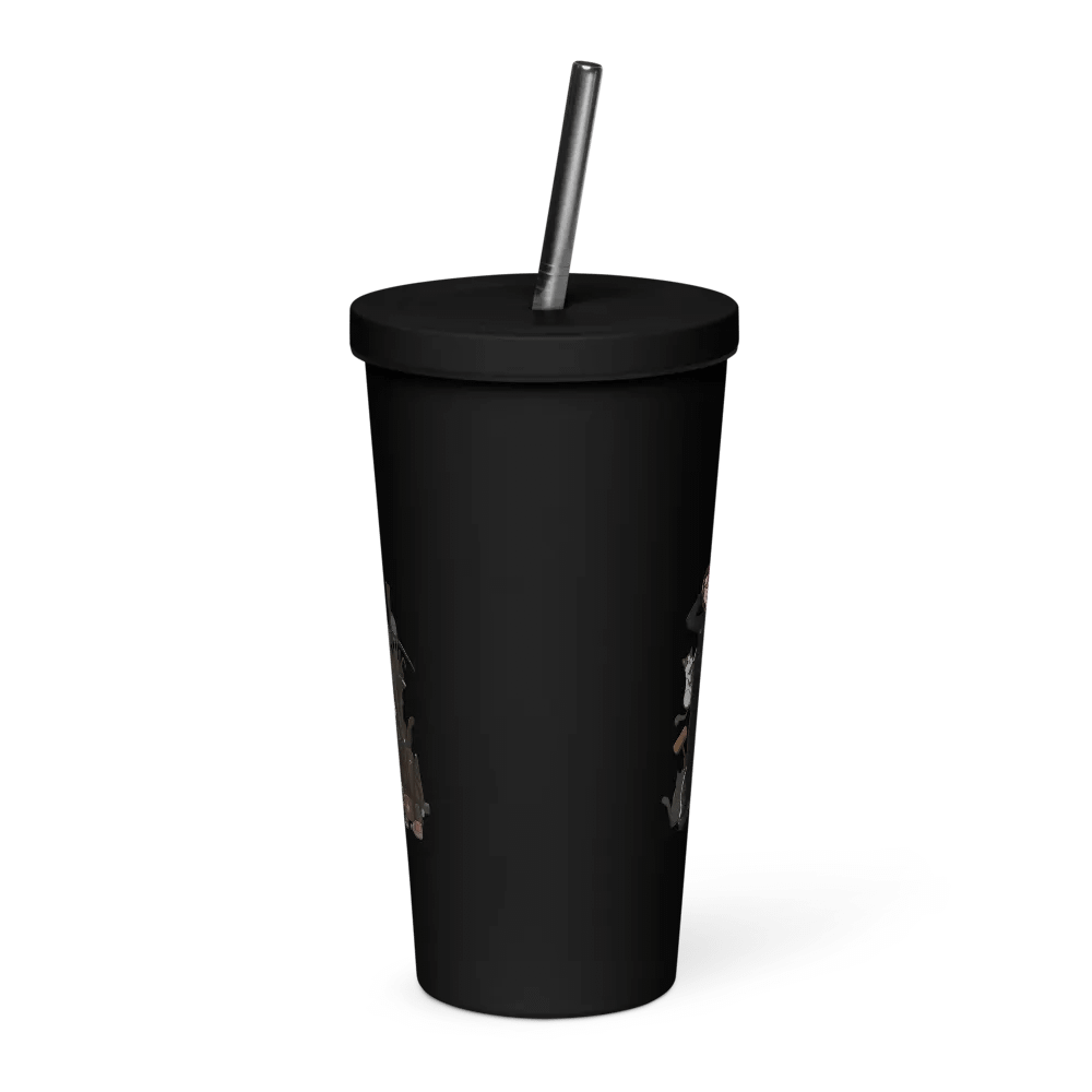 Loot Joblin Insulated Tumbler with a Straw product image (47)