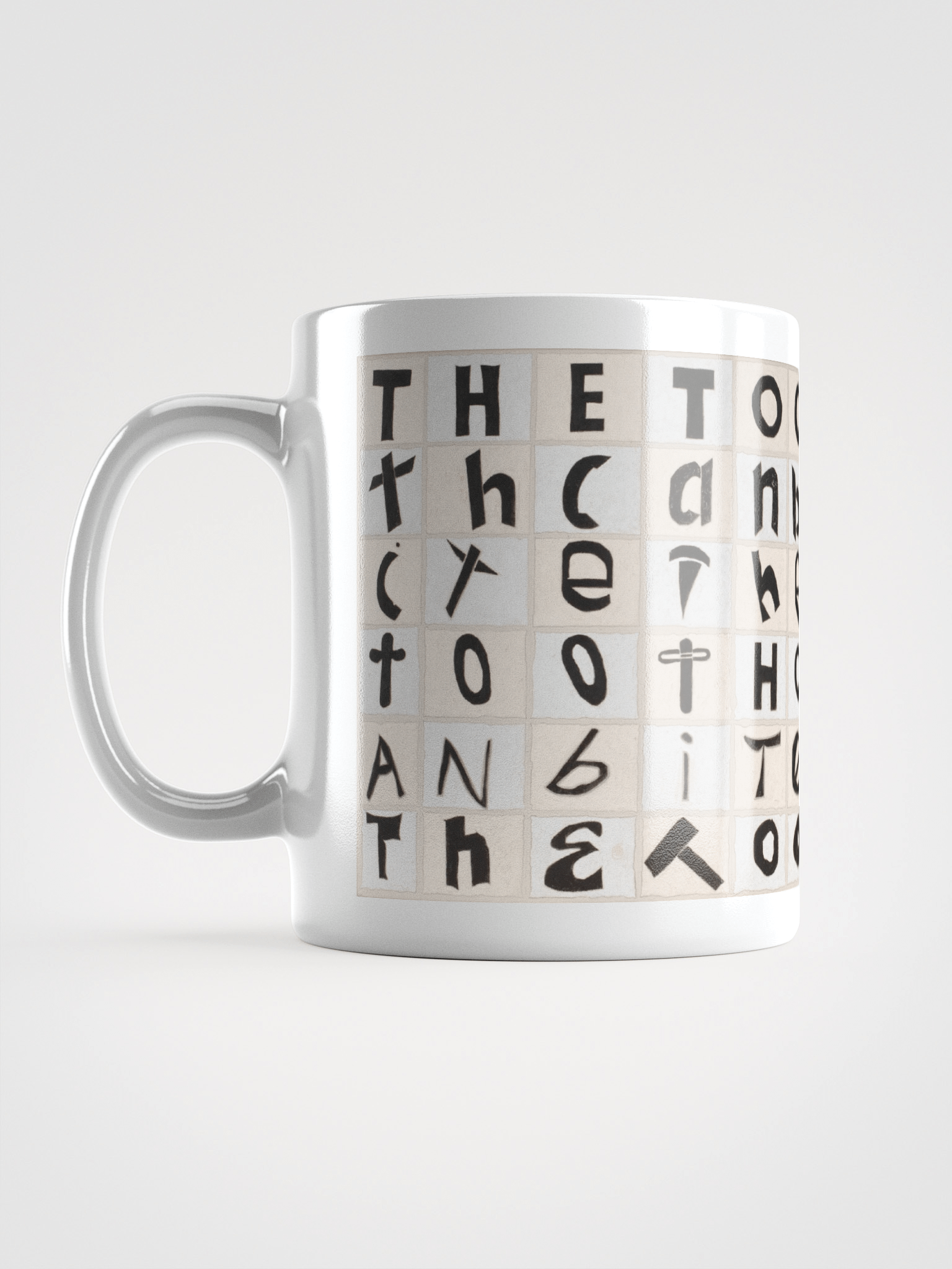 The Tooth Can Bite White Glossy Mug product image (6)