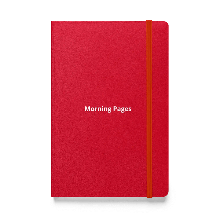 Morning Pages Notebook - Red product image (1)