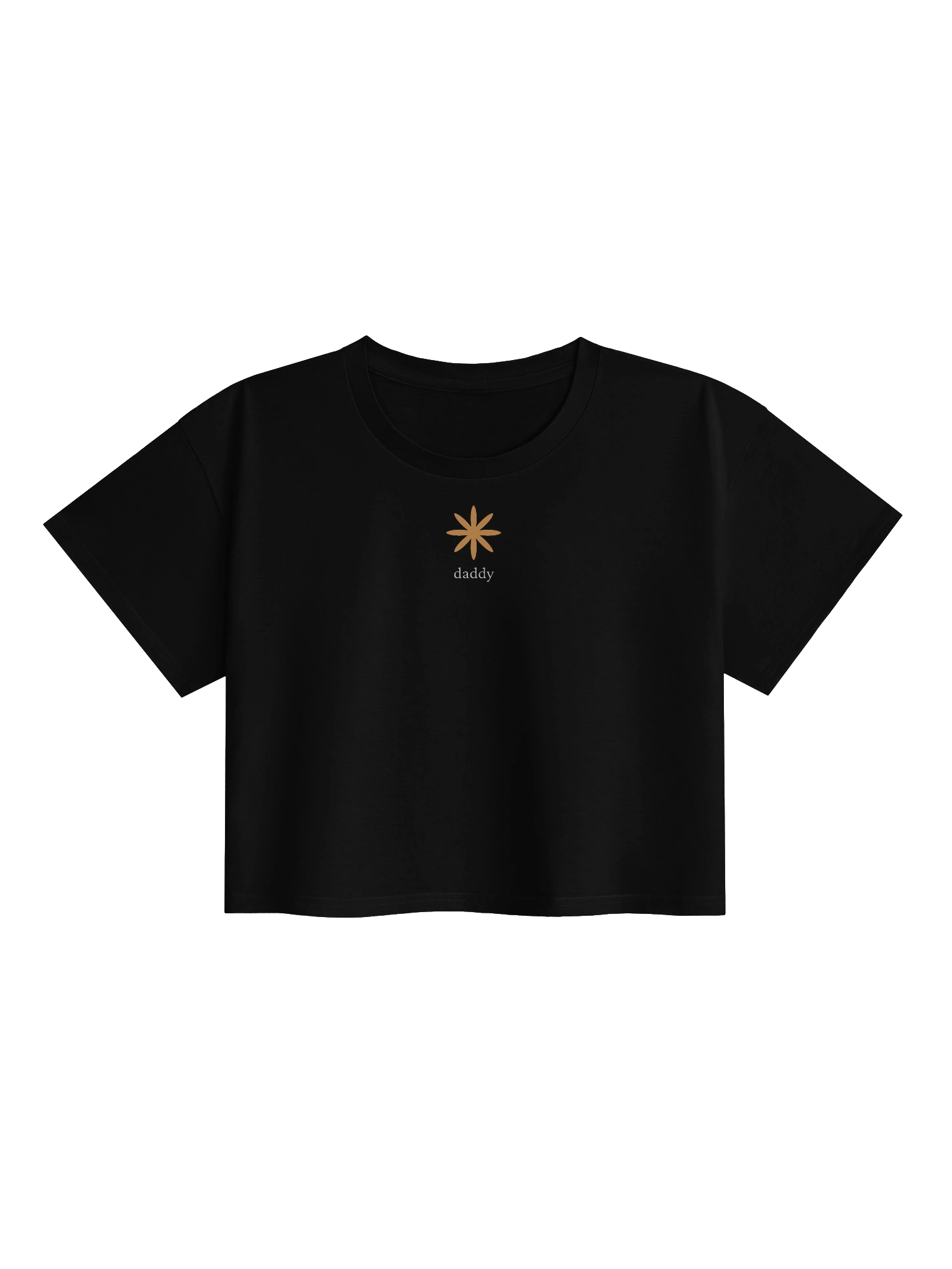 Daddy Fwowah Cropped (Black) product image (1)