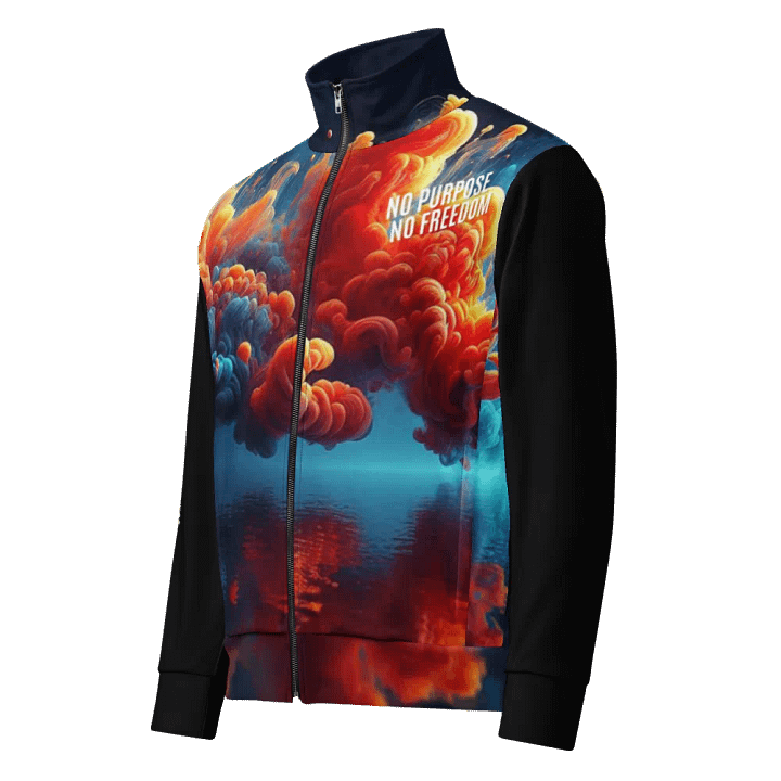 Ethereal Reflections Recycled Track Jacket | no purpose no freedom product image (1)
