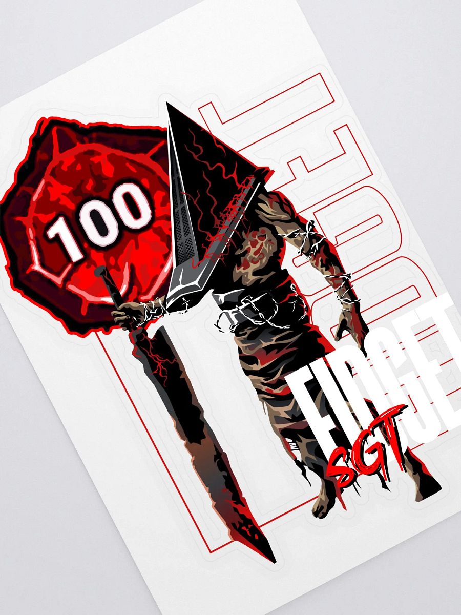 P100 Pyramid Head - Sticker product image (2)