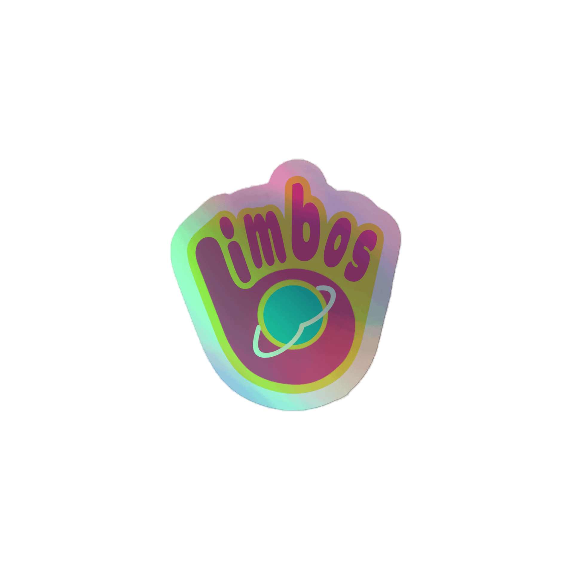 The USS Bimbos Baseball Logo HoloSweet Sticker product image (1)