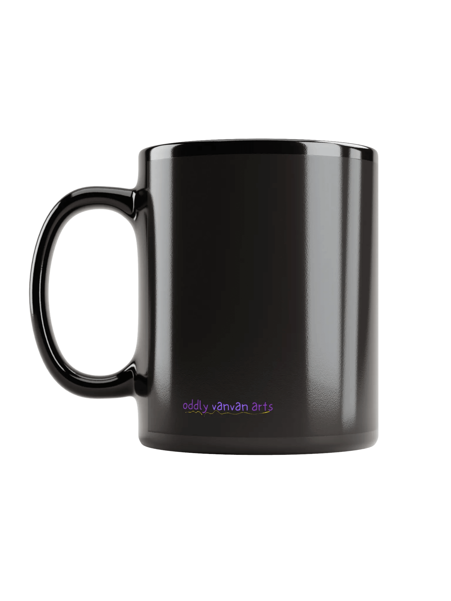 Bruised but Blooming Black Glossy Mug product image (12)