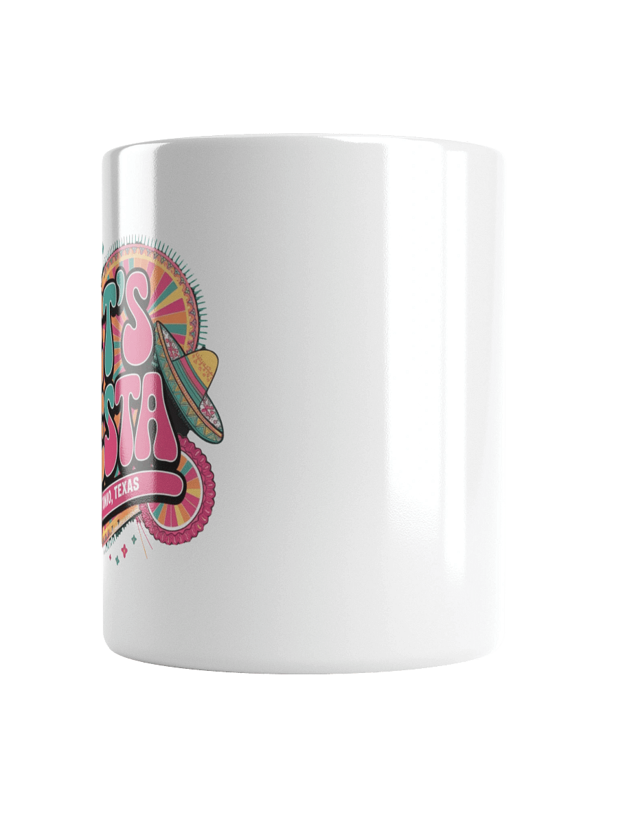 Fiesta Fun White Glossy Mug product image (3)