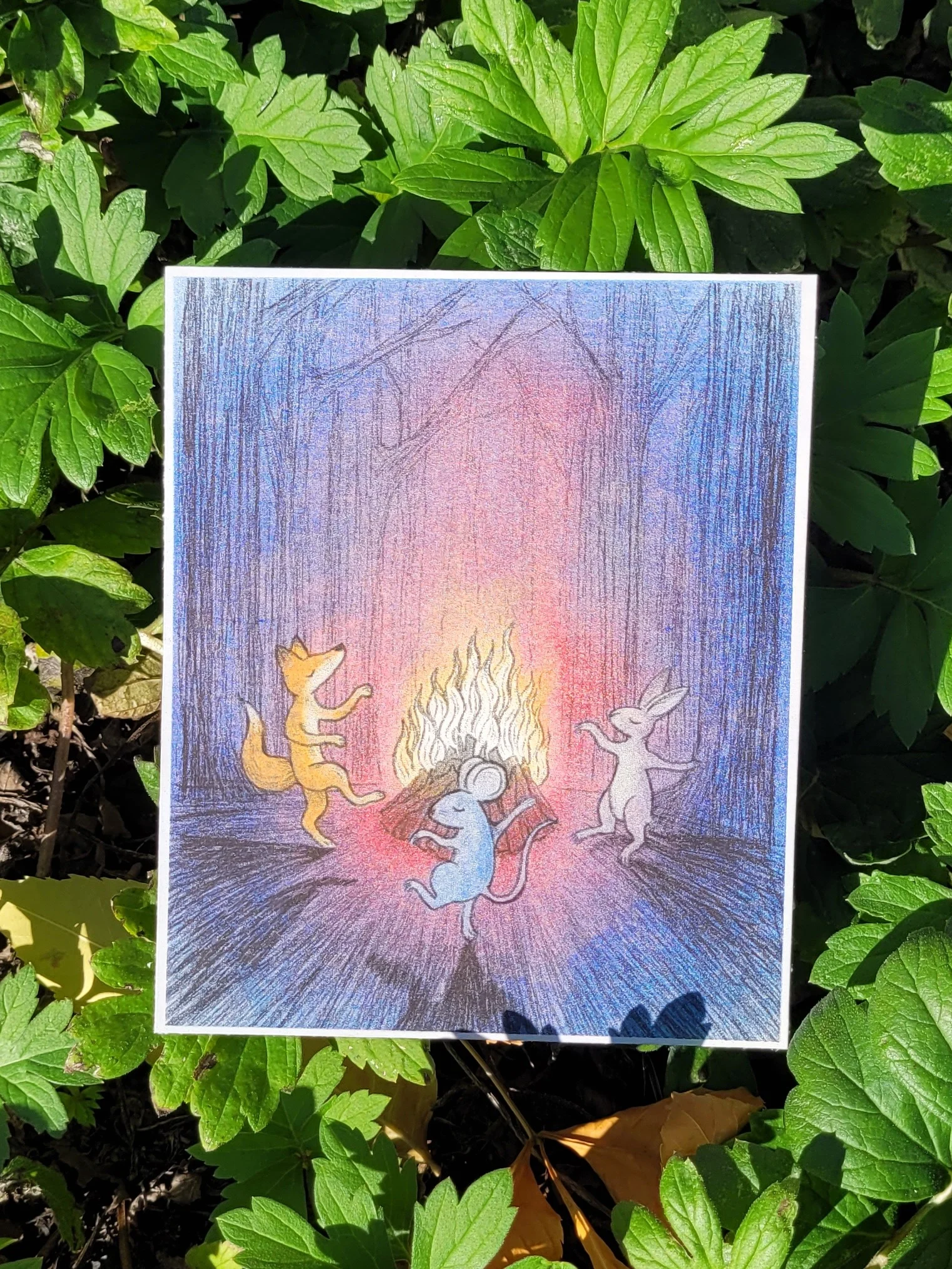 Whimsy Riso Print product image (2)