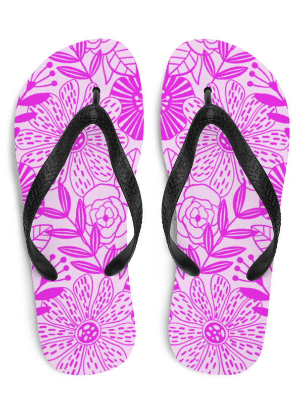 Flower Garden Flip Flops product image (1)