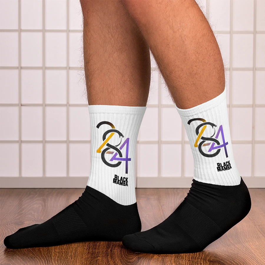 King Kobe | White/Black socks product image (12)