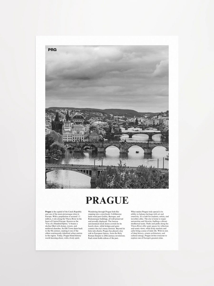 Prague 04 Newspaper Poster product image (5)
