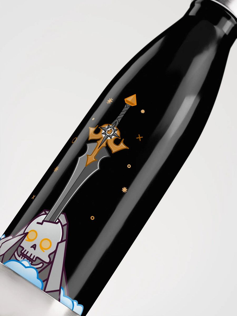 Sword in the Skull - Argent Variation - Water Bottle [Stainless Steel] product image (5)