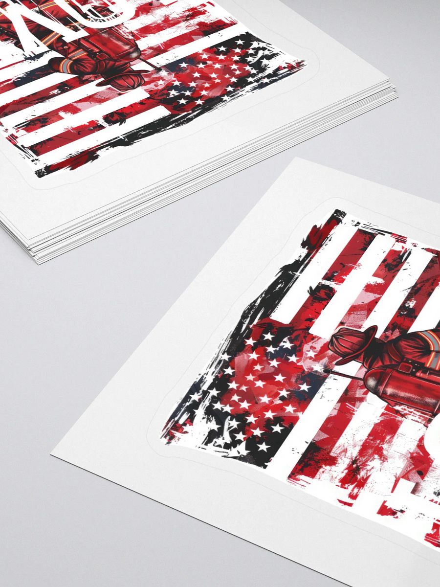 American Flag Firefighter Love product image (6)