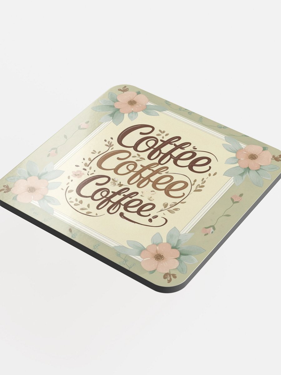 Vintage Floral Coffee Coaster Set product image (4)